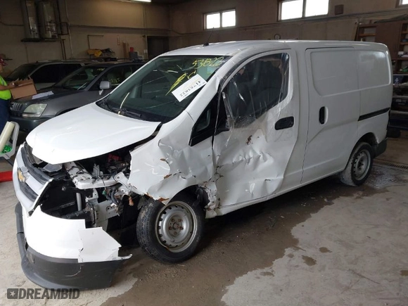 2015 Chevrolet City Express Cargo Van LS with VIN 3N63M0YN8FK691911, listed as a IAAI auction lot 41753822 with 360,548 mi miles. Bid and sale history available at carsss.com. Image 2.