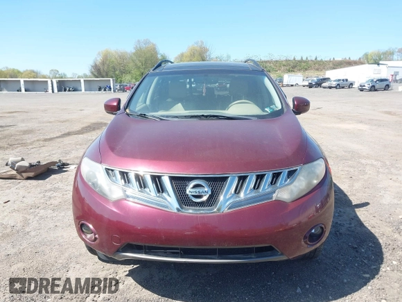 2010 Nissan Murano SL with VIN JN8AZ1MWXAW108935, listed as a IAAI auction lot 42150686 with 163,590 mi miles. Bid and sale history available at carsss.com. Image 6.