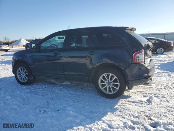 2008 Ford Edge SE with VIN 2FMDK36C18BA66853, listed as a Copart auction lot 88449855 with 0 mi miles and Salvage Title. Bid and sale history available at carsss.com. Image 2.