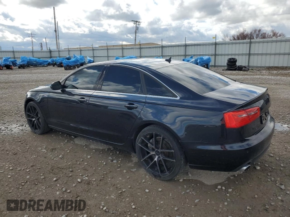 2013 Audi A6 Premium Plus z VIN WAUGGAFC0DN016027, wystawiony jako Copart lot #54734965 z przebiegiem Nie podano mil oraz Czysty tytuł • Clean title. Historia ofert i sprzedaży dostępna na DreamBid. Obrazek 2.