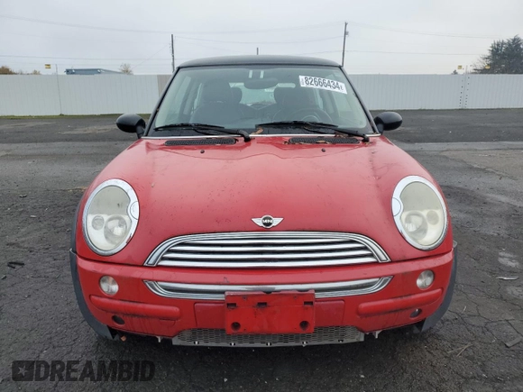 2003 MINI Hardtop z VIN WMWRC33413TC45360, wystawiony jako Copart lot #82666434 z przebiegiem 123 226 mil mil oraz Szkoda całkowita • Salvage title. Historia ofert i sprzedaży dostępna na DreamBid. Obrazek 5.