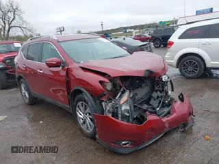 2014 Nissan Rogue S z VIN 5N1AT2MTXEC871520, wystawiony jako IAAI lot #41962820 z przebiegiem 109 541 mil mil oraz . Historia ofert i sprzedaży dostępna na DreamBid. Obrazek 1.