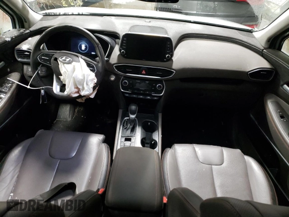 2019 Hyundai Santa Fe Ultimate with VIN 5NMS5CAD3KH073069, listed as a Copart auction lot 72809582 with 35,051 mi miles. Bid and sale history available at carsss.com. Image 8.