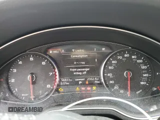 2019 Audi Q7 Premium with VIN WA1AHAF75KD024615, listed as a Copart auction lot 61334565 with 56,833 mi miles and Salvage title. Bid and sale history available at DreamBid. Image 9.