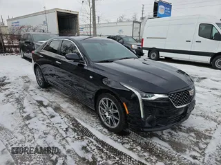 2021 Cadillac CT4 Premium Luxury with VIN 1G6DF5RK7M0127533, listed as a Copart auction lot 42586745 with 85,584 mi miles and Clean Title. Bid and sale history available at DreamBid. Image 1.