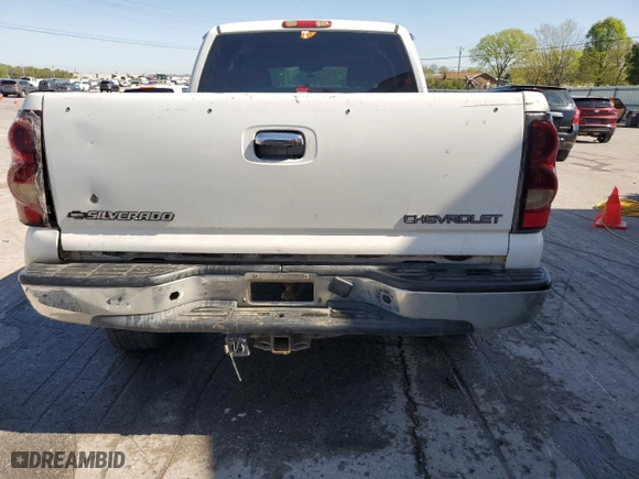 2004 Chevrolet Silverado 1500 LS with VIN 1GCEC19V54Z102350, listed as a Copart auction lot 52875355 with 155,334 mi miles and Salvage Title. Bid and sale history available at carsss.com. Image 6.