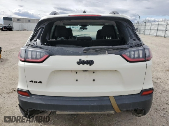 2019 Jeep Cherokee Latitude with VIN 1C4PJMCB2KD452964, listed as a Copart auction lot 55330155 with 207,024 mi miles and Clean Title. Bid and sale history available at carsss.com. Image 6.