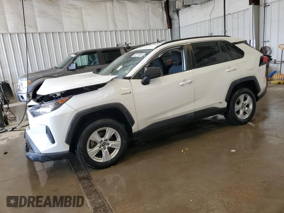 2019 Toyota RAV4 Hybrid LE with VIN 2T3LWRFV0KW024235, listed as a Copart auction lot 65278465 with 112,915 mi miles and Non repairable. Bid and sale history available at DreamBid. Image 1.