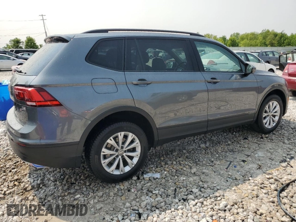 2018 Volkswagen Tiguan S with VIN 3VV0B7AXXJM131760, listed as a Copart auction lot 58831685 with 124,431 mi miles and Salvage title. Bid and sale history available at DreamBid. Image 3.