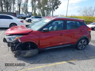2020 Nissan Kicks SR with VIN 3N1CP5DV5LL536903, listed as a IAAI auction lot 41778615 with 90,744 mi miles. Bid and sale history available at carsss.com. Image 14.