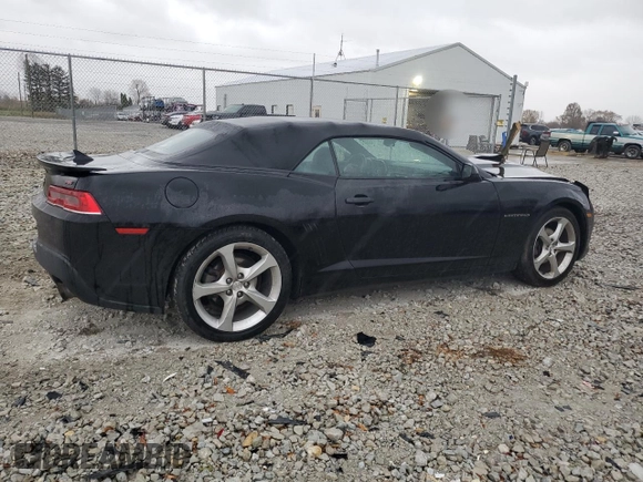 2015 Chevrolet Camaro LT with VIN 2G1FF3D33F9229309, listed as a Copart auction lot 78434774 with 100,320 mi miles and Non Repairable. Bid and sale history available at carsss.com. Image 3.