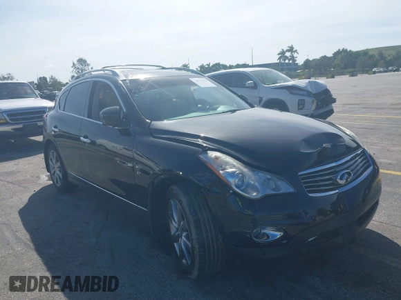 2014 Infiniti QX50 Journey with VIN JN1BJ0HP6EM210628, listed as a IAAI auction lot 40570424 with 48,851 mi miles. Bid and sale history available at carsss.com. Image 6.