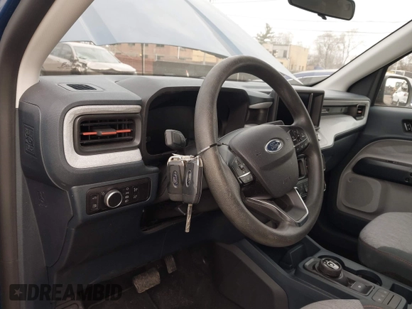 2023 Ford Maverick XL with VIN 3FTTW8E31PRA17316, listed as a IAAI auction lot 42061876 with 25,485 mi miles and . Bid and sale history available at DreamBid. Image 11.