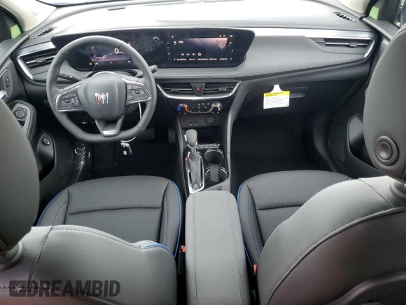 2025 Buick Encore GX Sport Touring with VIN KL4AMESLXSB197192, listed as a Copart auction lot 55429245 with 3 mi miles and Salvage title. Bid and sale history available at DreamBid. Image 8.