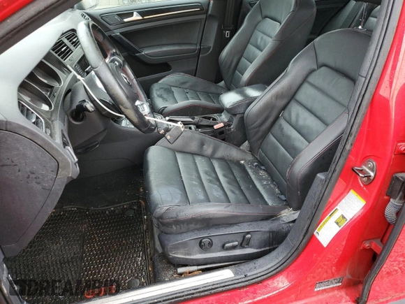 2015 Volkswagen Golf GTI Autobahn with VIN 3VW4T7AU3FM001424, listed as a Copart auction lot 51743355 with 103,116 mi miles and Salvage Title. Bid and sale history available at carsss.com. Image 7.