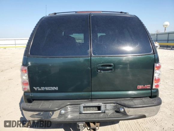 2001 GMC Yukon SLT with VIN 1GKEK13TX1J168370, listed as a Copart auction lot 50636635 with 276,374 mi miles and Salvage Title. Bid and sale history available at carsss.com. Image 6.
