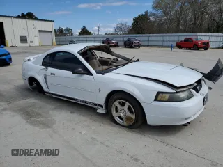 2003 Ford Mustang Standard with VIN 1FAFP40493F427703, listed as a Copart auction lot 49207945 with 0 mi miles and Salvage Title. Bid and sale history available at carsss.com. Image 4.