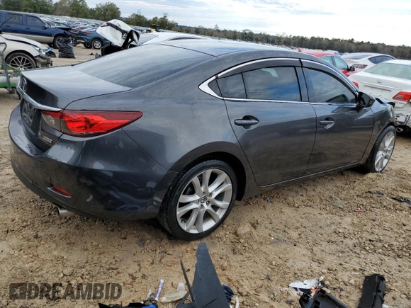 2014 Mazda 6 i Touring with VIN JM1GJ1V64E1148331, listed as a Copart auction lot 41701545 with 158,247 mi miles and Salvage Title. Bid and sale history available at DreamBid. Image 3.
