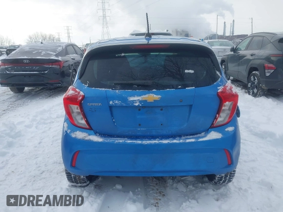 2017 Chevrolet Spark LS with VIN KL8CB6SA3HC713977, listed as a IAAI auction lot 41265053 with 108,655 mi miles. Bid and sale history available at carsss.com. Image 16.