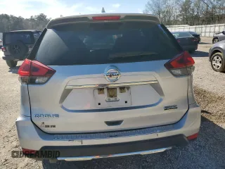 2020 Nissan Rogue S with VIN JN8AT2MTXLW037199, listed as a Copart auction lot 47177605 with 125,106 mi miles and Salvage Title. Bid and sale history available at carsss.com. Image 6.