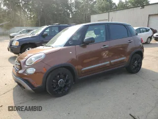 2018 FIAT 500L Trekking with VIN ZFBCFADH6JZ041332, listed as a Copart auction lot 63928514 with 64,651 mi miles and Non Repairable. Bid and sale history available at carsss.com. Image 1.