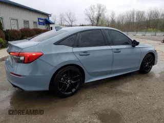 2023 Honda Civic Sedan Sport with VIN 2HGFE2F56PH557478, listed as a Copart auction lot 51128735 with 9,749 mi miles and Salvage Title. Bid and sale history available at carsss.com. Image 3.