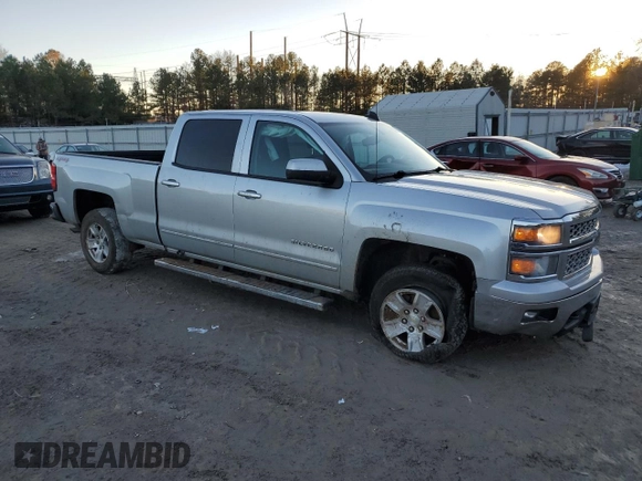2015 Chevrolet Silverado 1500 LT with VIN 3GCUKREC8FG131829, listed as a Copart auction lot 88572635 with 110,354 mi miles and Salvage Title. Bid and sale history available at DreamBid. Image 4.