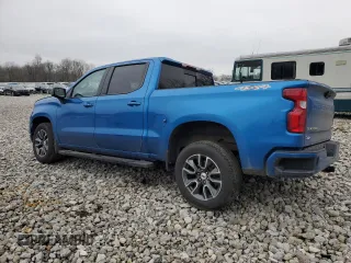 2024 Chevrolet Silverado 1500 RST with VIN 1GCUDEED0RZ116032, listed as a Copart auction lot 52504265 with 22,524 mi miles and Salvage Title. Bid and sale history available at DreamBid. Image 2.