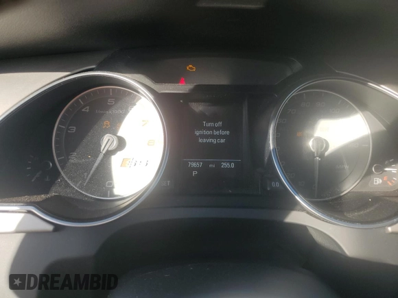 2015 Audi S5 Premium Plus with VIN WAUCGAFR5FA014240, listed as a Copart auction lot 46803145 with 79,657 mi miles and Salvage Title. Bid and sale history available at carsss.com. Image 9.