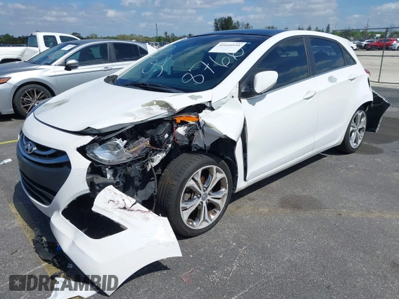 2013 Hyundai Elantra GT with VIN KMHD35LE0DU048766, listed as a IAAI auction lot 41644934 with 158,965 mi miles. Bid and sale history available at carsss.com. Image 13.