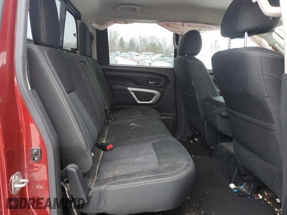 2017 Nissan Titan S with VIN 1N6AA1EJ3HN530354, listed as a Copart auction lot 45652545 with 177,776 mi miles and Salvage Title. Bid and sale history available at carsss.com. Image 10.