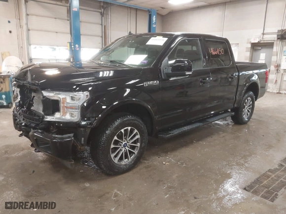 2020 Ford F-150 XL with VIN 1FTEW1E46LKD13780, listed as a IAAI auction lot 41661150 with 48,032 mi miles. Bid and sale history available at carsss.com. Image 17.