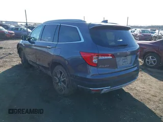 2021 Honda Pilot Elite with VIN 5FNYF6H09MB032350, listed as a IAAI auction lot 41514472 with 45,008 mi miles. Bid and sale history available at carsss.com. Image 3.