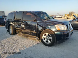 2006 Nissan Armada LE с VIN 5N1AA08A66N700501, выставлен на аукционе Copart как лот 71950714 с пробегом 127 889 миль миль и Списание • Salvage title. История ставок и продаж доступна на DreamBid. Изображение 4.
