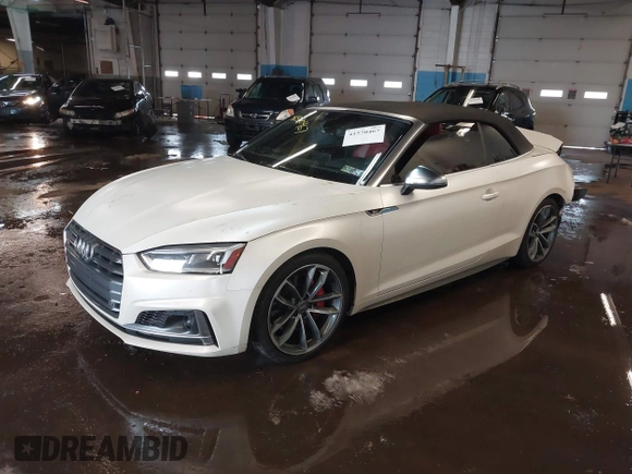 2018 Audi S5 Prestige z VIN WAU24GF55JN013434, wystawiony jako IAAI lot #41570467 z przebiegiem Nie podano mil oraz . Historia ofert i sprzedaży dostępna na DreamBid. Obrazek 17.