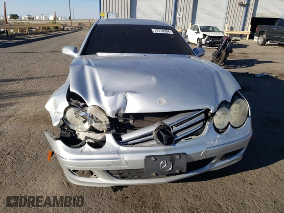 2008 Mercedes-Benz CLK 350 with VIN WDBTJ56H48F237022, listed as a Copart auction lot 73179984 with 115,737 mi miles and Salvage Title. Bid and sale history available at DreamBid. Image 5.