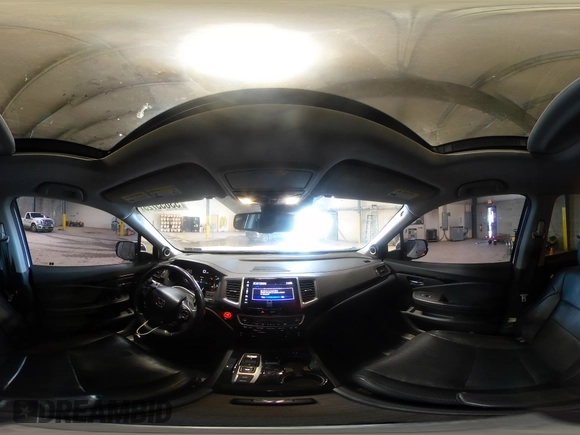2017 Honda Pilot Elite with VIN 5FNYF6H08HB005758, listed as a Copart auction lot 53655725 with 124,218 mi miles and Salvage Title. Bid and sale history available at DreamBid. Image 16.