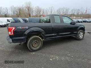 2016 Ford F-150 XLT with VIN 1FTEX1E8XGFC72780, listed as a Copart auction lot 45241295 with 0 mi miles and Clean Title. Bid and sale history available at carsss.com. Image 3.