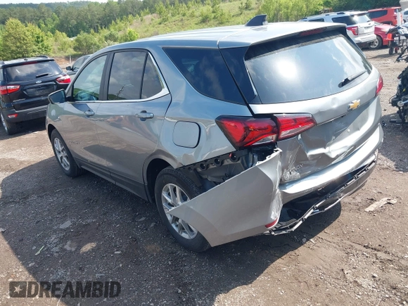 2024 Chevrolet Equinox LT with VIN 3GNAXKEG1RS146146, listed as a IAAI auction lot 42087184 with 34,048 mi miles and . Bid and sale history available at DreamBid. Image 3.