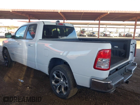 2020 Ram 1500 Big Horn with VIN 1C6RREBT9LN210581, listed as a IAAI auction lot 41654086 with 72,916 mi miles. Bid and sale history available at carsss.com. Image 14.