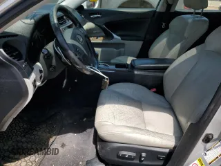 2010 Lexus IS 250 with VIN JTHCF5C28A5039010, listed as a Copart auction lot 62735825 with 256,061 mi miles and Clean title. Bid and sale history available at DreamBid. Image 7.