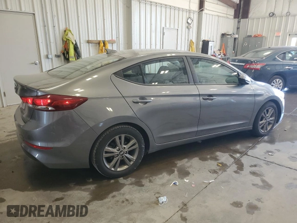2018 Hyundai Elantra SEL with VIN 5NPD84LF4JH321822, listed as a Copart auction lot 56046775 with 106,009 mi miles and Clean Title. Bid and sale history available at DreamBid. Image 3.