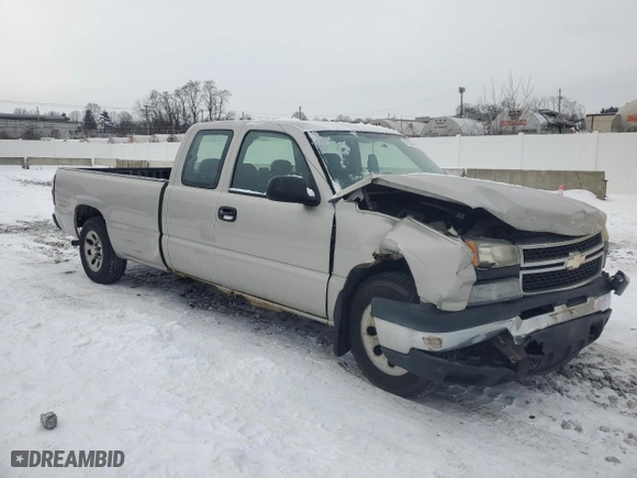 2006 Chevrolet Silverado 1500 LS with VIN 1GCEC19V56E222806, listed as a Copart auction lot 87828765 with 93,317 mi miles and Salvage Title. Bid and sale history available at carsss.com. Image 4.