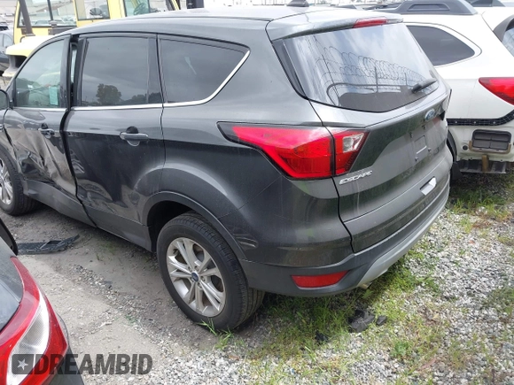 2019 Ford Escape SE with VIN 1FMCU0GD3KUA71923, listed as a IAAI auction lot 41801956 with 25,602 mi miles. Bid and sale history available at carsss.com. Image 3.