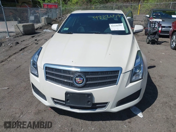 2013 Cadillac ATS with VIN 1G6AG5RX5D0178136, listed as a IAAI auction lot 42220395 with 147,066 mi miles and . Bid and sale history available at DreamBid. Image 12.