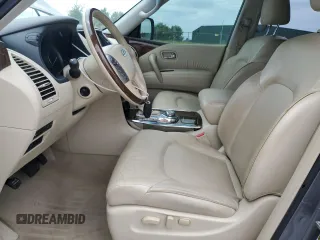 2016 Infiniti QX80 z VIN JN8AZ2NE3G9121495, wystawiony jako Copart lot #55489125 z przebiegiem 114 032 mil mil oraz Szkoda całkowita • Salvage title. Historia ofert i sprzedaży dostępna na DreamBid. Obrazek 7.