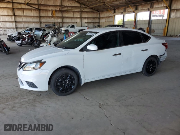 2017 Nissan Sentra S with VIN 3N1AB7AP1HY240732, listed as a Copart auction lot 61223645 with 84,857 mi miles and Salvage title. Bid and sale history available at DreamBid. Image 1.
