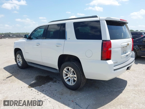2015 Chevrolet Tahoe LS z VIN 1GNSCAKC6FR239156, wystawiony jako IAAI lot #42545513 z przebiegiem 117 863 mil mil oraz . Historia ofert i sprzedaży dostępna na DreamBid. Obrazek 3.