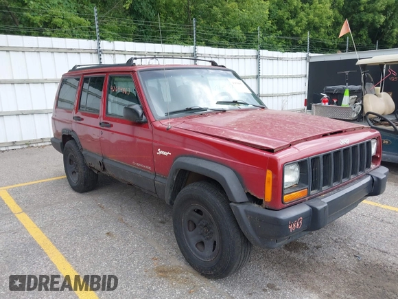 1998 Jeep Cherokee Sport with VIN 1J4FJ68S7WL192924, listed as a IAAI auction lot 42694863 with 204,565 mi miles and . Bid and sale history available at DreamBid. Image 1.