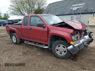 2006 Chevrolet Colorado 1LT z VIN 1GCDT196768140935, wystawiony jako Copart lot #56552355 z przebiegiem 134 581 mil mil oraz Szkoda całkowita • Salvage title. Historia ofert i sprzedaży dostępna na DreamBid. Obrazek 4.